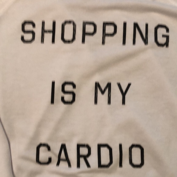 Prince Peter “Shopping is My Cardio” Shirt Size M - Picture 9 of 13